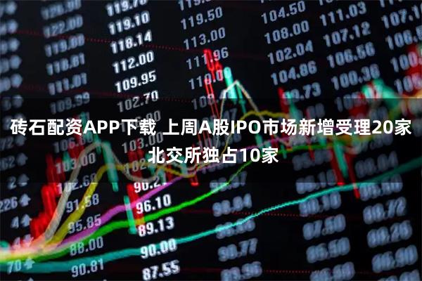 砖石配资APP下载 上周A股IPO市场新增受理20家 北交所独占10家