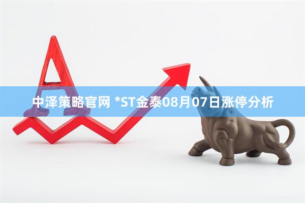 中泽策略官网 *ST金泰08月07日涨停分析